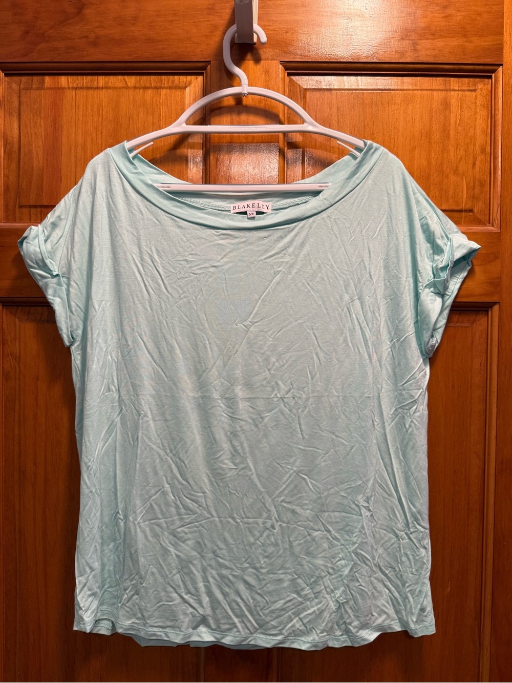 Izarkelly Women's Mint Short Sleeve Tee - Casual Relaxed Fit